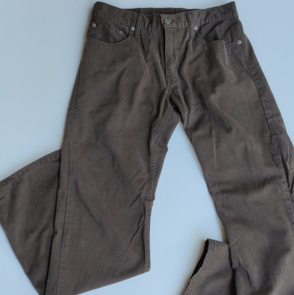 Levis Brown 514 30x30 pants